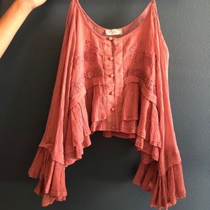 BRAND NEW free people blouse